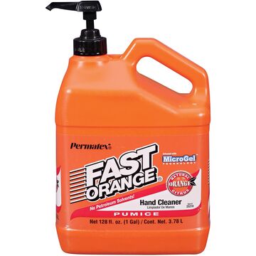 Orange rapide nettoyant pour les mains à la lotion ponce fine cruche 3.78l 