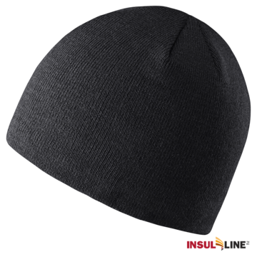 Beanie Hat Winter Liner, Universal, Black, 100% Acrylic Knitted