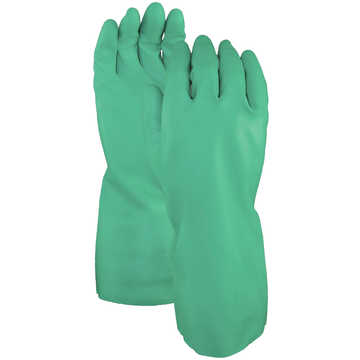 Gloves Blue Chip Coated, Gray/blue, Natural Rubber Latex