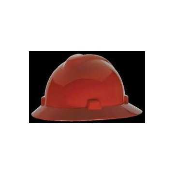 Hard Hat Top Impact Type I, Fits Hat 6-1/2 To 8 In, Red, Hdpe, 4 Point Ratchet, Class E