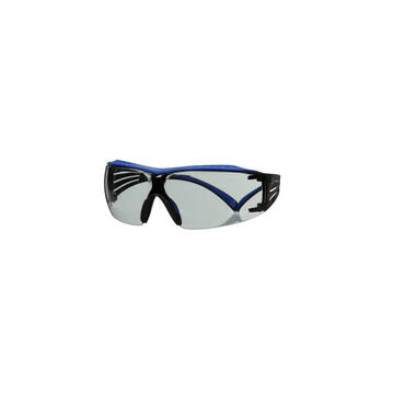 Protective Eyewear 3m™ Securefit™ 400 Series, Indoor/outdoor Scotchgard™ Anti-fog Lens, Blue/grey