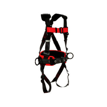 Safety Harness Full Body And Positioning, 2x-large, Black, 420 Lb