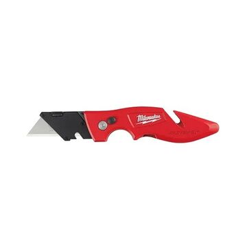 Compact Folding Utility Knife, Blade Steel, 7-1/2 in OAL