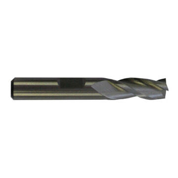 Long End Mill Cutter, Uncoated FC3 Cobalt, 1/4 in x 1-3/4 in