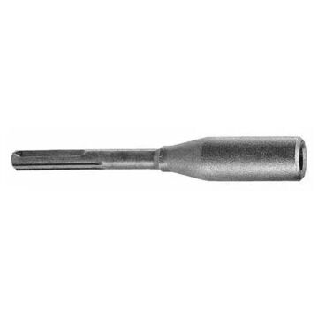 Ground Rod Driver, Bright High Grade Forged Steel, 5/8 x 3/4 in Dia, 10-1/2 in lg, SDS Max