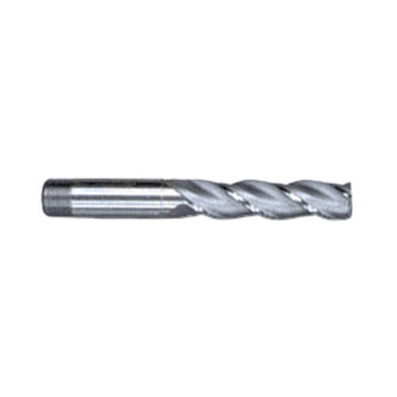 Long End Mill, Cobalt, Uncoated, 3-Flute, 1-1/4 in Shank, 2 in dia x 6-11/16 in lg, 1/Pack
