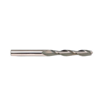 Extra Long End Mill, Solid Carbide, Tin Coated, 2-Flute, 3/16 in Shank, 3/16 in dia x 3 in lg, 1/Pack