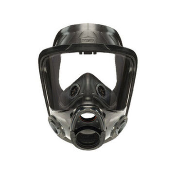 Respirator Full Facepiece, 8.386 In Size, Black