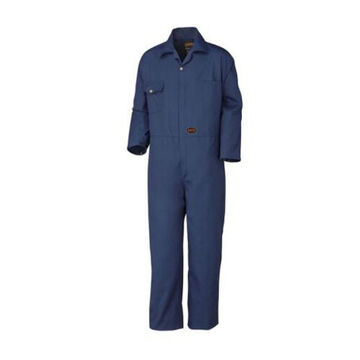 Coverall Heavy-duty, Navy Blue, Polyester/cotton
