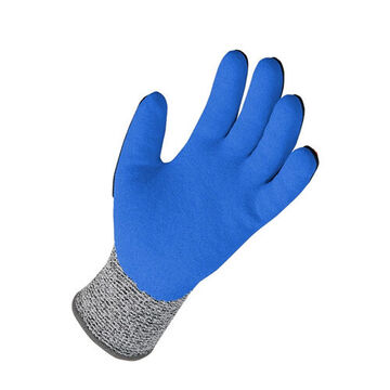 Gloves Antistatic, Small, Blue, Gray, Left And Right Hand, Hppe