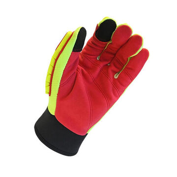 Pathfinder Kodiak Mechanic Gloves Synthetic Leather Palm Silicone