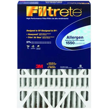 Air Filter Allergen, Electrostatic Reduction, 20 In Wd, 4 In Dp, 25 In Ht, 11 Merv
