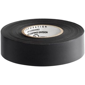 General Purpose Electrical Tape, 60 ft lg, 3/4 in wd, 7 mil thk, Black