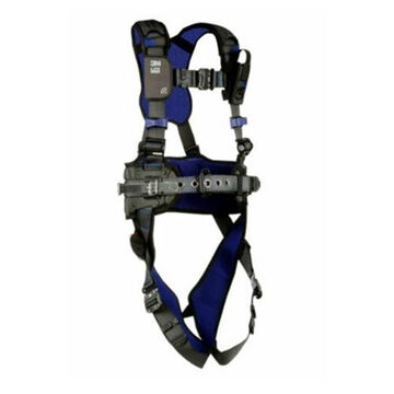 Safety Harness Comfort Mining, Xl, 310 Lb, Gray, Polyester Strap