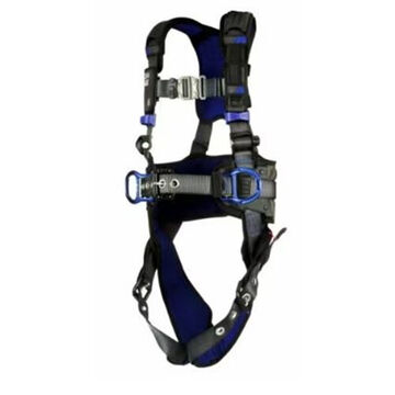 Safety Harness Comfort Construction Climbing/positioning, M, 310 Lb, Gray