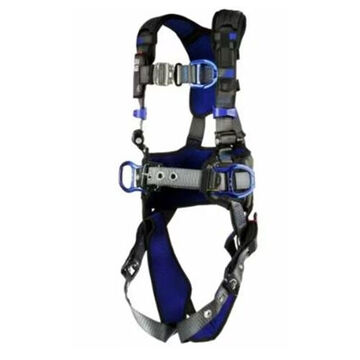 Safety Harness Comfort Construction Climbing/positioning, Xl, 310 Lb, Gray