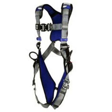 Safety Harness, Climbing, Positioning S, 420 Lb, Gray