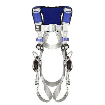Safety Harness, Retrieval S, 310 Lb, Gray, Polyester Strap