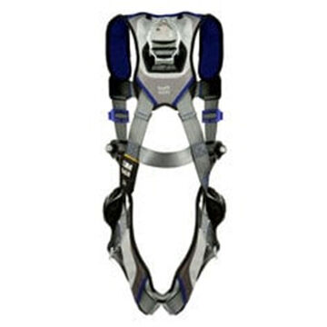 Safety Harness General Purpose, 2x, 310 Lb, Gray, Polyester Strap