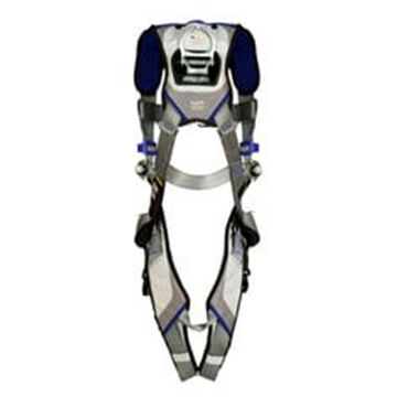 Safety Harness, Climbing L, 310 Lb, Gray, Polyester Strap