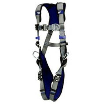 Safety Harness, Climbing, Positioning M, 310 Lb, Gray, Polyester Strap