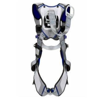 Safety Harness Comfort Oil And Gas Climbing/suspension, M, 420 Lb, Gray, Polyester Strap