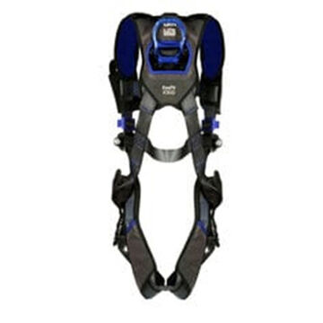 Safety Harness, Climbing, Positioning Xs, 310 Lb, Gray, Polyester Strap