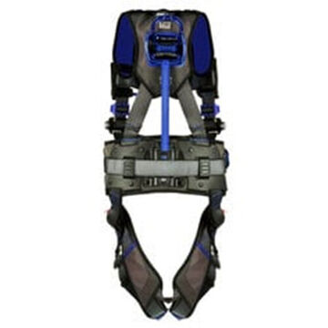 Safety Harness, Climbing, Positioning 2x, 310 Lb, Gray, Polyester Strap