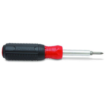 Quick Change Bit Screwdriver Bits, Phillips, Slotted, #1 to #2 Point, 7-1/4 in lg, Hex, Alloy Steel