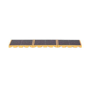 Inline Spill Deck, 6 Drums, 66 gal, 5-3/4 in ht, Yellow/Black