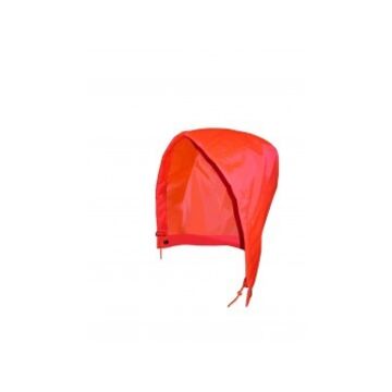 Heavy Duty Rain Hood, Orange, Polyester