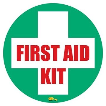 Floor Sign First Aid Kit 