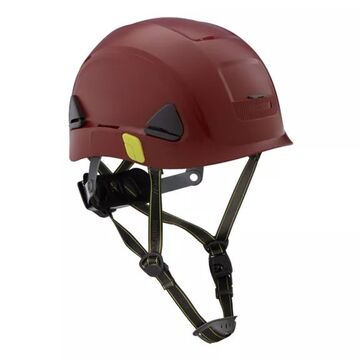 Casque de sécurité, non-venté, brun