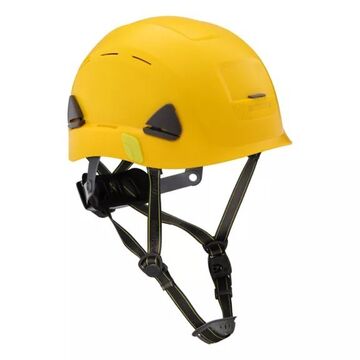 Casque de sécurité, venté, jaune