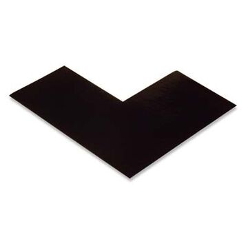 Angle Solid Black 3in Wide 6in L 100pk