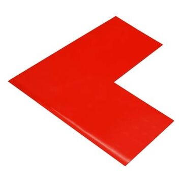 Angle Solid Red 4in Wide 8in Long 25pk