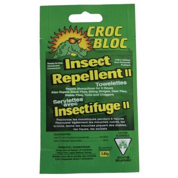 Instect Repellent Towellete Croc Bloc